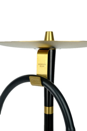 ARTEMIS NARGİLE - SİYAH CAM - SİYAH/GOLD GÖVDE - 3