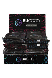 BUCOCO 5 KG STAND KUTU - 26 MM KÜP KÖMÜR - 250 GRAM PAKETLİ - Thumbnail