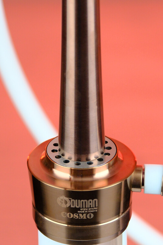 COSMO NARGİLE - BRONZ/BEYAZ TAM SET-6 - 7