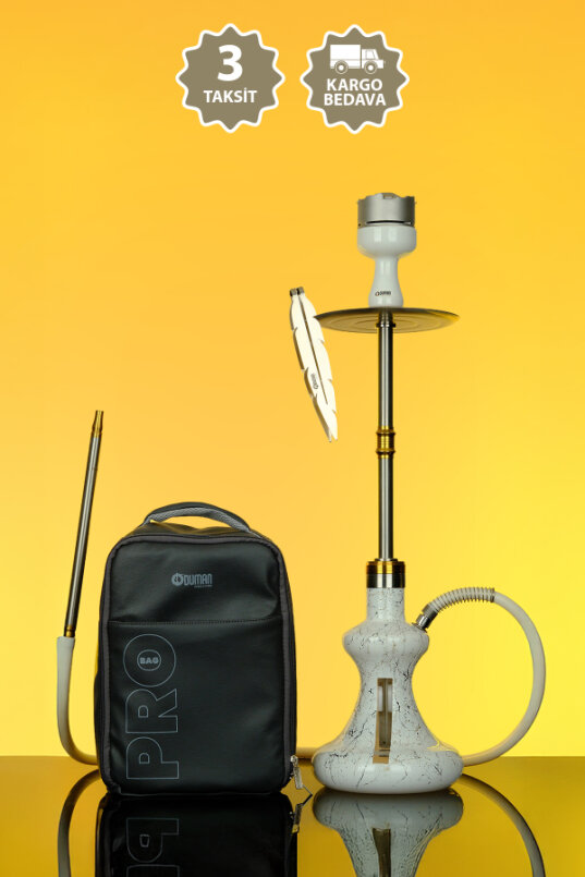  HYBRID V2 NARGİLE - BEYAZ TAM SET - 36 - 1