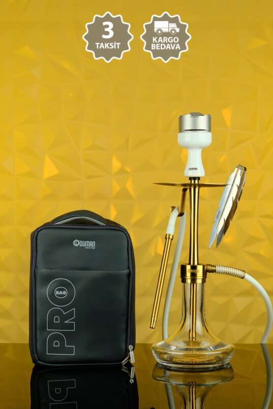 INFINITY NARGİLE GOLD/ŞEFFAF TAM SET - 34 - 1