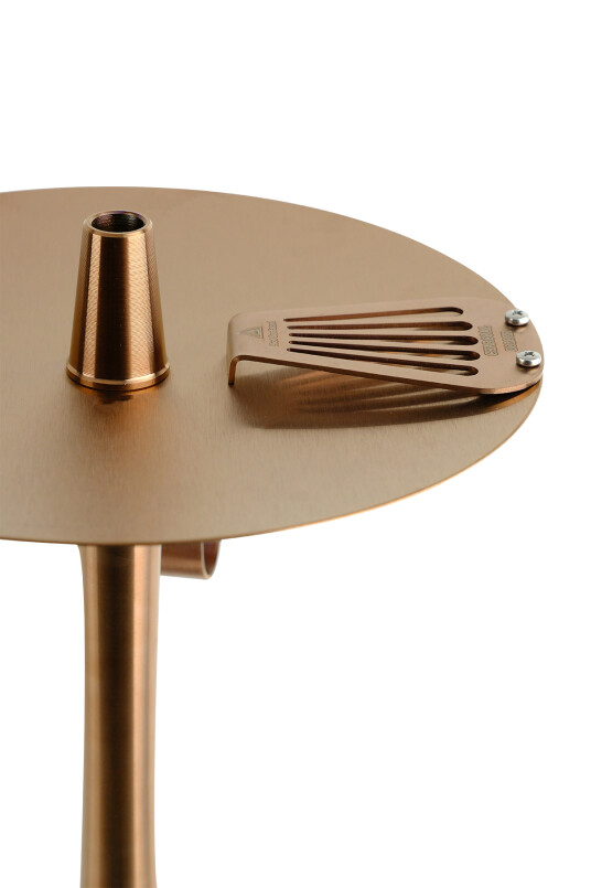 INFINITY NARGİLE - BRONZ CAM-BRONZ GÖVDE - 2