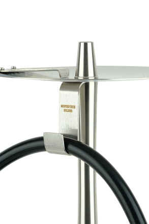 INFINITY NARGİLE - SİYAH CAM-SILVER GÖVDE - 3