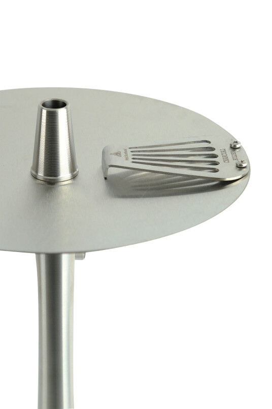 INFINITY NARGİLE - SİYAH CAM-SILVER GÖVDE - 2