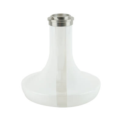 INFINITY NARGİLE - YEDEK CAM - BEYAZ-GÜMÜŞ - 1