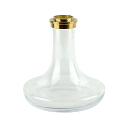 INFINITY NARGİLE - YEDEK CAM - ŞEFFAF-GOLD - Oduman