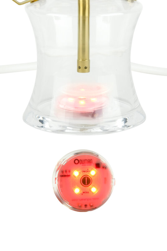 N2 ŞEFFAF GOLD NARGİLE - 6