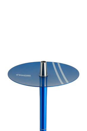 NOVA NARGİLE - ŞEFFAF CAM - MAVİ GÖVDE - 2