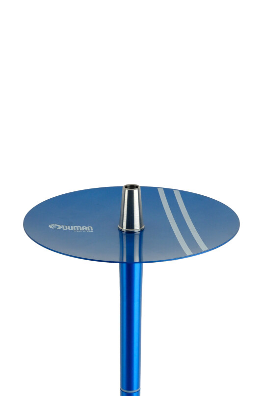 NOVA NARGİLE - ŞEFFAF CAM - MAVİ GÖVDE - 2