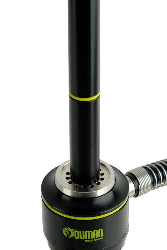 NOVA NARGİLE - SİYAH CAM-SİYAH GÖVDE - 3