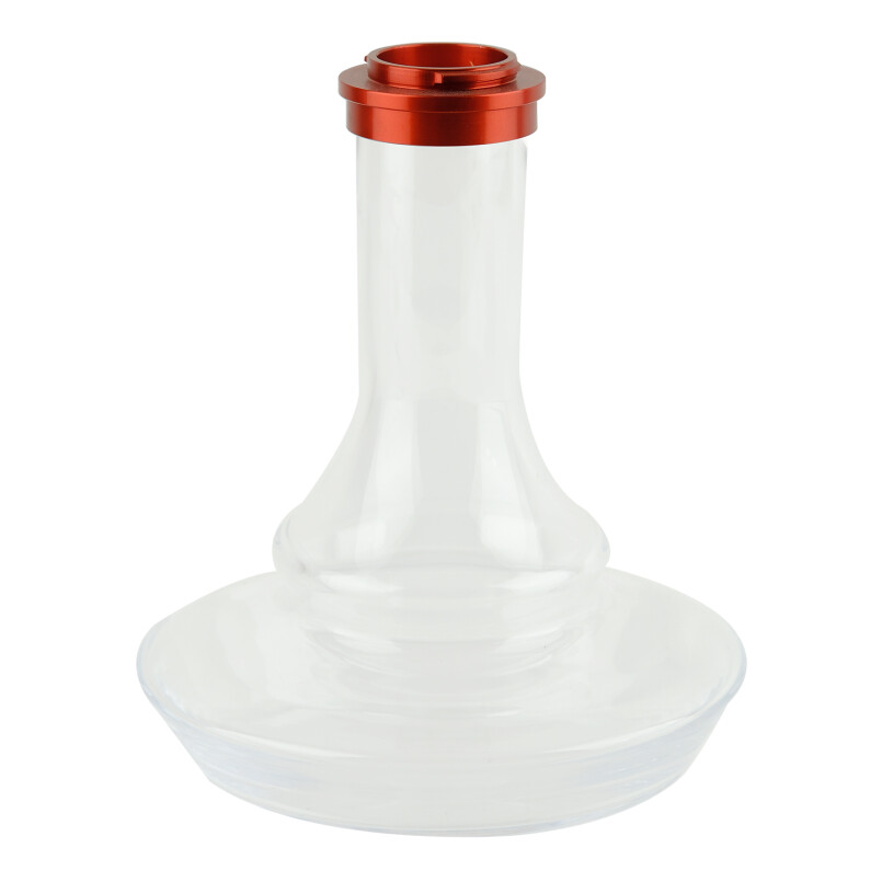 NOVA NARGİLE YEDEK CAMI - KIRMIZI/ŞEFFAF - 1