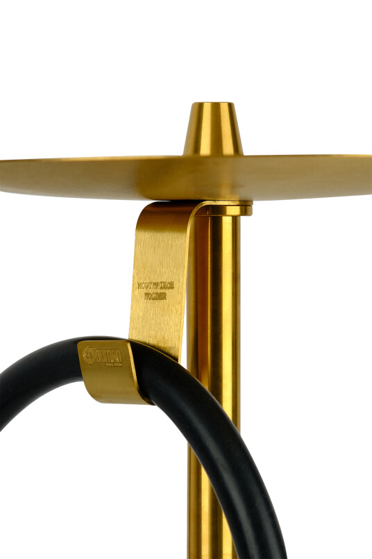 ODUMAN ORION NARGİLE - GOLD GÖVDE-SİYAH CAM - 3