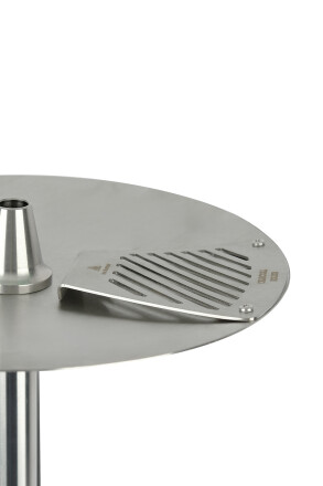ODUMAN ORION NARGİLE - SILVER GÖVDE-SİYAH CAM - 2