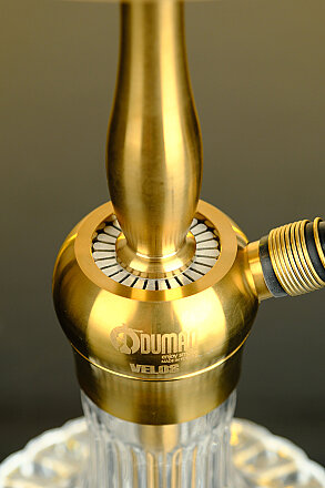 VELOS NARGİLE GOLD/ŞEFFAF TAM SET-43 - 5