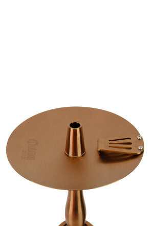 VELOS NARGİLE BRONZ GÖVDE - ŞEFFAF CAM - 3