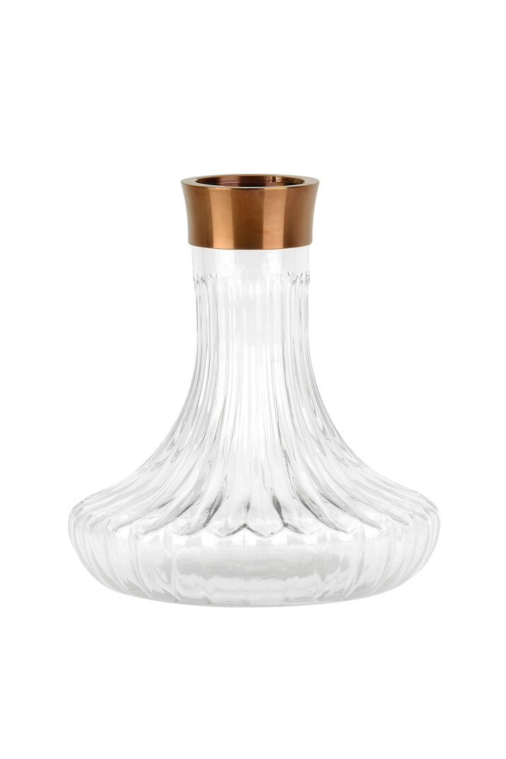 VELOS NARGİLE YEDEK CAMI - ŞEFFAF/BRONZ - 1