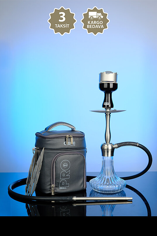 VELOS NARGİLE SILVER/ŞEFFAF TAM SET- 42 - 1